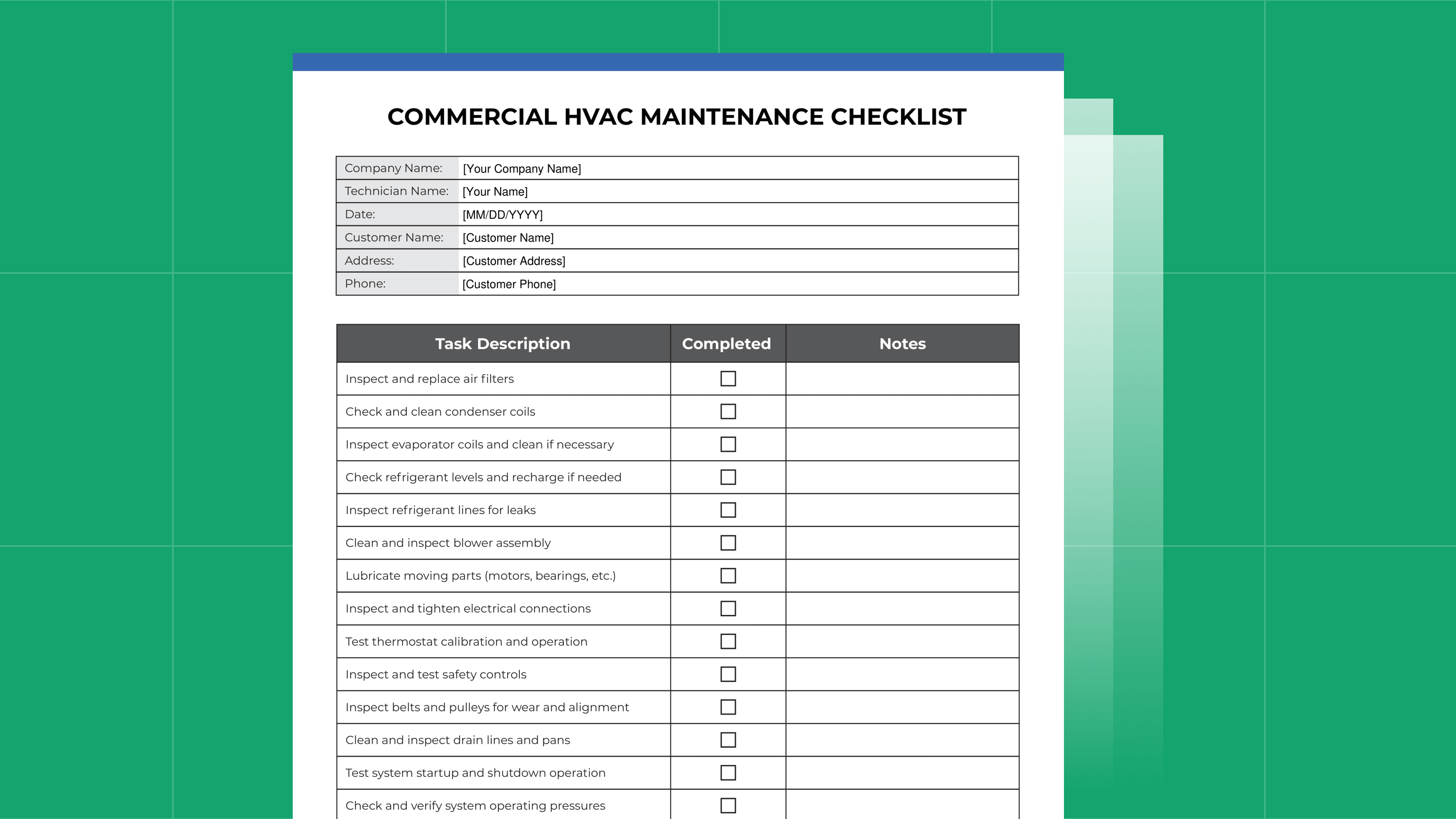 HVAC Preventative Maintenance